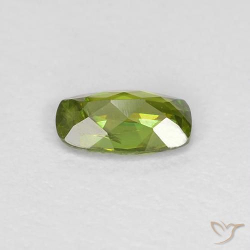 Sphene Gemstone in 5.6 x 3.3 mm Size for Sale, Sphene Stone in Forest Green Color