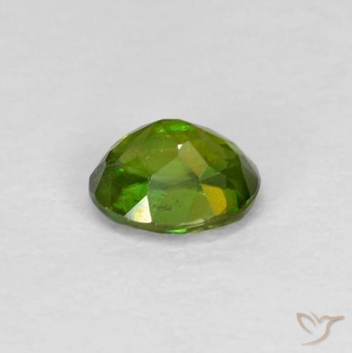Sphene Gemstone in 5 x 4 mm (calibrated) Size for Sale, Sphene Stone in Lively Green Color
