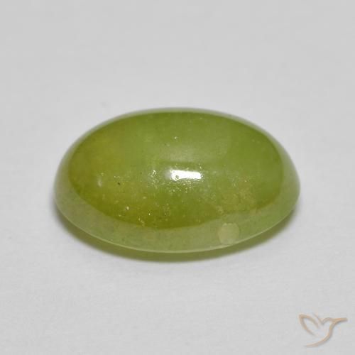 Sphene Gemstone in 10 x 7 mm (calibrated) Size for Sale, Sphene Stone in Olive Green Color