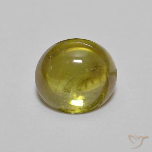 1.36ct Natural Earthy Gold Sphene, Oval, Transparent