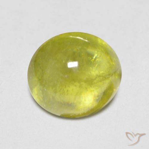 1.83ct Natural Light Green Sphene, Oval, Transparent