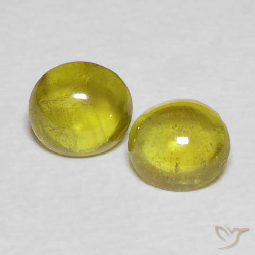 1.57ctw Natural Earthy Gold Sphene, Oval, Transparent