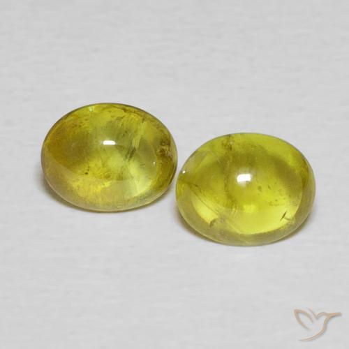 1.56ctw Natural Earthy Gold Sphene, Oval, Transparent