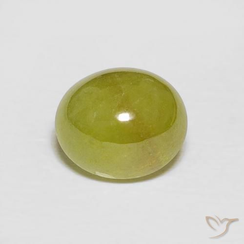 2.24ct Natural Lemon Yellow Sphene, Oval, Translucent