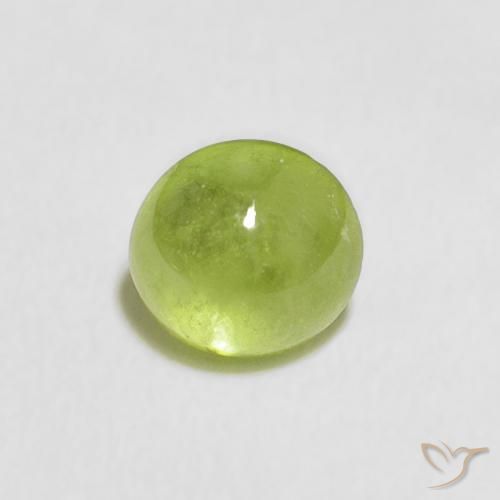 0.52ct Natural Lively Green Sphene, Oval, Transparent