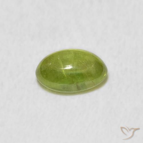 Sphene Gemstone in 6.5 x 4.5 mm Size for Sale, Sphene Stone in Yellowish Green Color