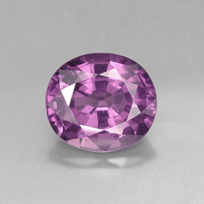 1.89 ct Violet Spinel Gemstone, Spinel Gem in Oval Facet Shape for Sale.