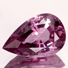 4.66 ct Violet Spinel Gemstone, Spinel Gem in Pear Facet Shape for Sale.