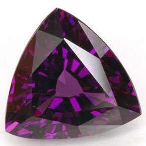 1.65 ct Violet Spinel Gemstone, Spinel Gem in Trillion Facet Shape for Sale.