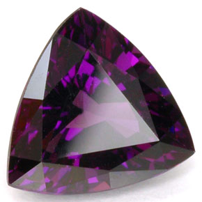 1.65 ct Violet Spinel Stone, Natural Spinel in Trillion Facet Shape for Sale