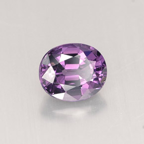 0.82 ct Violet Spinel Stone, Natural Spinel in Oval Facet Shape for Sale