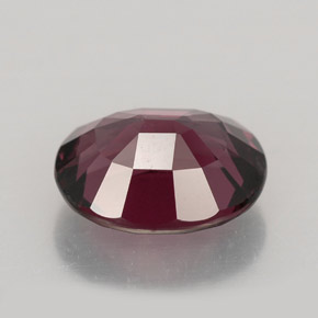 Spinel Gemstone in 9.4 x 7.7 mm Size for Sale, Spinel Stone in Purplish Red Color