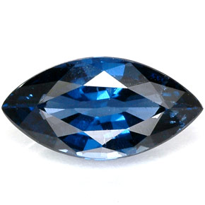 1.18 ct Blue Spinel Gemstone, Spinel Gem in Marquise Facet Shape for Sale.