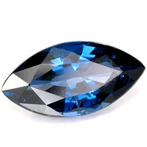 1.18 ct Blue Spinel Stone, Natural Spinel in Marquise Facet Shape for Sale