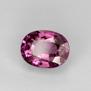 1.53 ct Pink Spinel Stone, Natural Spinel in Oval Facet Shape for Sale