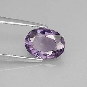 2.00 ct Violet Spinel Stone, Natural Spinel in Oval Facet Shape for Sale