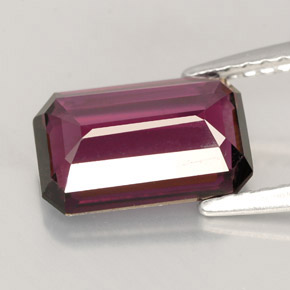 Spinel Gemstone in 10 x 6.3 mm Size for Sale, Spinel Stone in Deep Purple Color