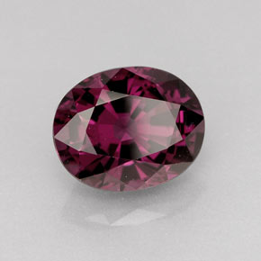2.15 ct Violet Spinel Stone, Natural Spinel in Oval Facet Shape for Sale