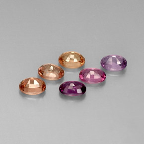 Spinel Gemstone in 6.2 x 4.3 mm Size for Sale, Spinel Stone in Multicolor Color