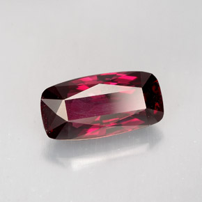 2.37 ct Red Spinel Stone, Natural Spinel in Cushion-Cut Shape for Sale