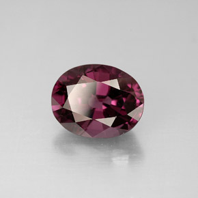 2.36 ct Violet Spinel Stone, Natural Spinel in Oval Facet Shape for Sale