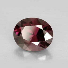 4.95 ct Violet Spinel Stone, Natural Spinel in Oval Facet Shape for Sale