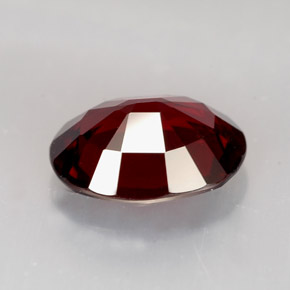 Spinel Gemstone in 9.2 x 7.4 mm Size for Sale, Spinel Stone in Deep Red Color