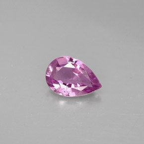 0.60 ct Violet Spinel Gemstone, Spinel Gem in Pear Facet Shape for Sale.