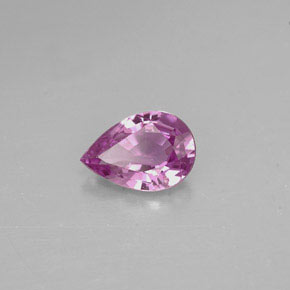 0.60 ct Violet Spinel Stone, Natural Spinel in Pear Facet Shape for Sale