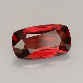 1.95 ct Orange Spinel Stone, Natural Spinel in Cushion-Cut Shape for Sale