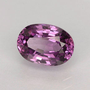2.12 ct Violet Spinel Stone, Natural Spinel in Oval Facet Shape for Sale