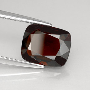 2.83 ct Red Spinel Stone, Natural Spinel in Cushion-Cut Shape for Sale