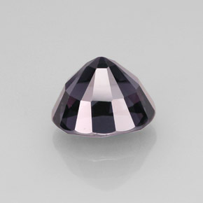 Spinel Gemstone in 8.2 x 6.9 mm Size for Sale, Spinel Stone in Deep Purple Color