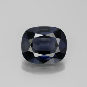 2.33 ct Blue Spinel Gemstone, Spinel Gem in Cushion-Cut Shape for Sale.