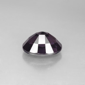 Spinel Gemstone in 9 x 7 mm (calibrated) Size for Sale, Spinel Stone in Deep Purple Color