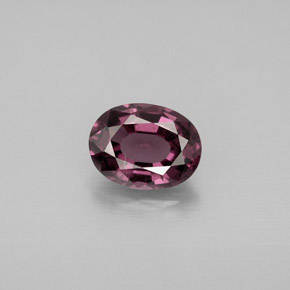 1.51 ct Violet Spinel Gemstone, Spinel Gem in Oval Facet Shape for Sale.