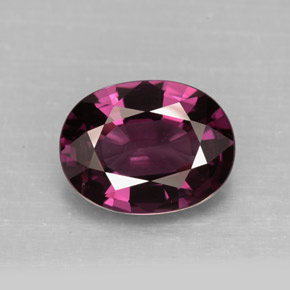 3.10 ct Violet Spinel Gemstone, Spinel Gem in Oval Facet Shape for Sale.