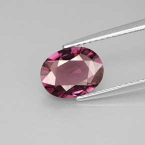 1.88 ct Violet Spinel Gemstone, Spinel Gem in Oval Facet Shape for Sale.