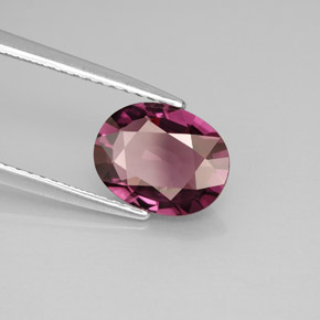 1.88 ct Violet Spinel Stone, Natural Spinel in Oval Facet Shape for Sale