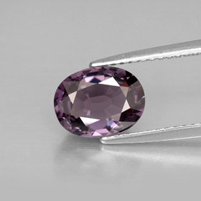 1.97 ct Violet Spinel Gemstone, Spinel Gem in Oval Facet Shape for Sale.