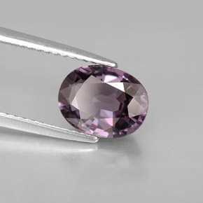 1.97 ct Violet Spinel Stone, Natural Spinel in Oval Facet Shape for Sale