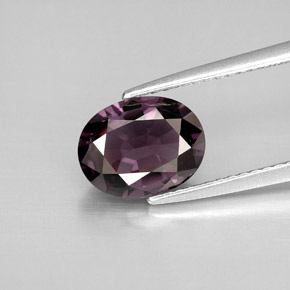 2.10 ct Violet Spinel Gemstone, Spinel Gem in Oval Facet Shape for Sale.