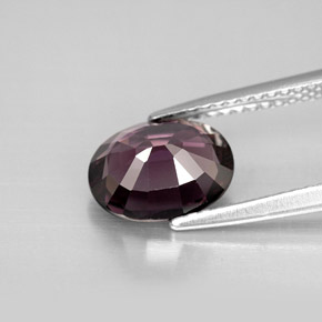 Spinel Gemstone in 9 x 7 mm (calibrated) Size for Sale, Spinel Stone in Deep Violet Color