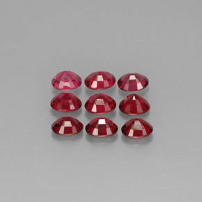 Spinel Gemstone in 5.2 x 4.2 mm Size for Sale, Spinel Stone in Pink Red Color