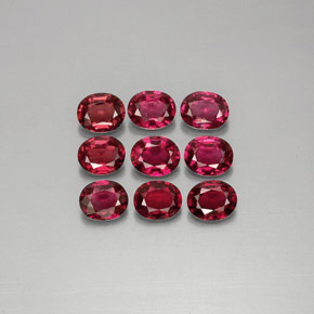 3.52 ct Red Spinel Gemstone, Spinel Gem in Oval Facet Shape for Sale.