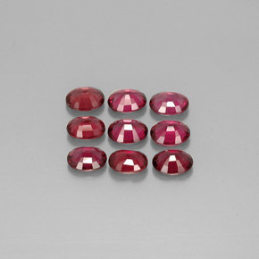 Spinel Gemstone in 5.3 x 4.2 mm Size for Sale, Spinel Stone in Red Color