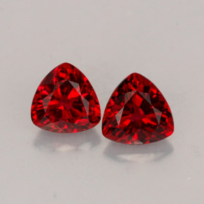 1.14 ct  Spinel Gemstone, Spinel Gem in Trillion Facet Shape for Sale.