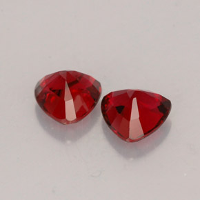 Spinel Gemstone in 5 x 5 mm (calibrated) Size for Sale, Spinel Stone in Deep Red Color