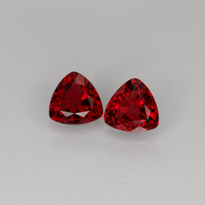 1.10 ct  Spinel Gemstone, Spinel Gem in Trillion Facet Shape for Sale.