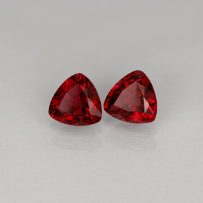 1.10 ct  Spinel Stone, Natural Spinel in Trillion Facet Shape for Sale